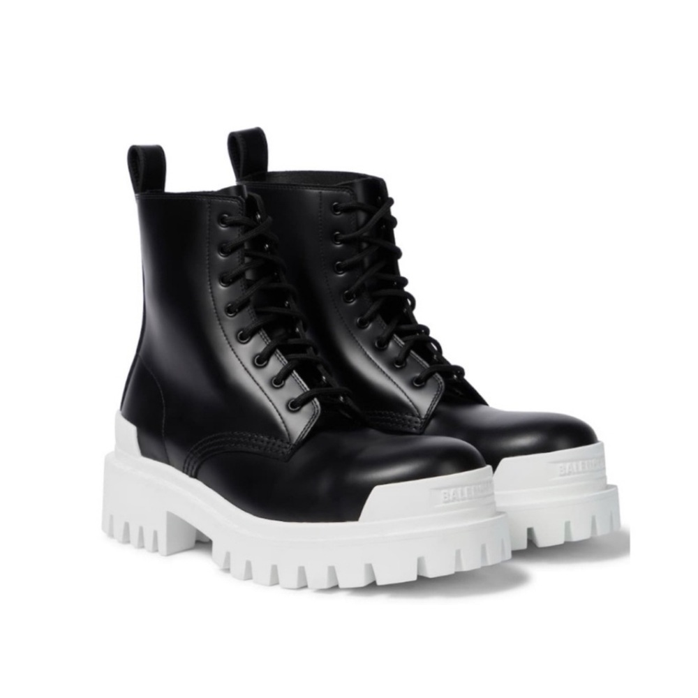 Balenciaga Strike Combat Boot Contrast 36.5 - Picture 2 of 9